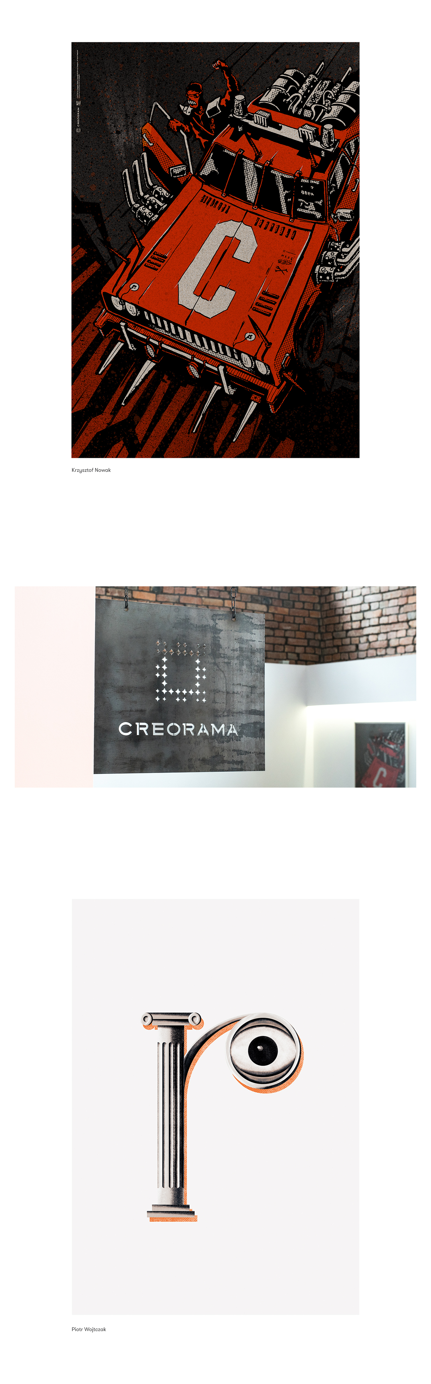 creogram creorama gallery design