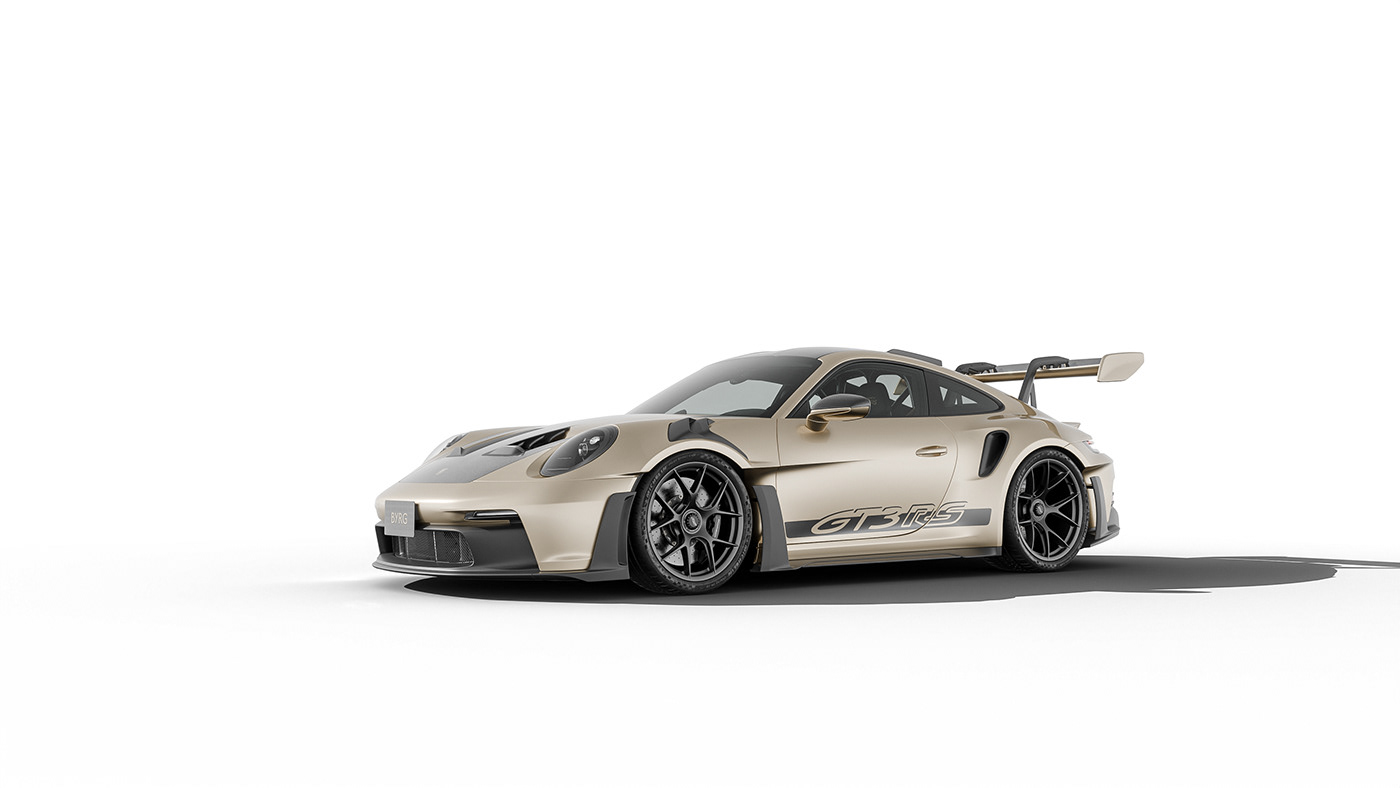 Porsche automotive   CGI blender blender cycles visualization Render concept art studio AutomotiveCGI