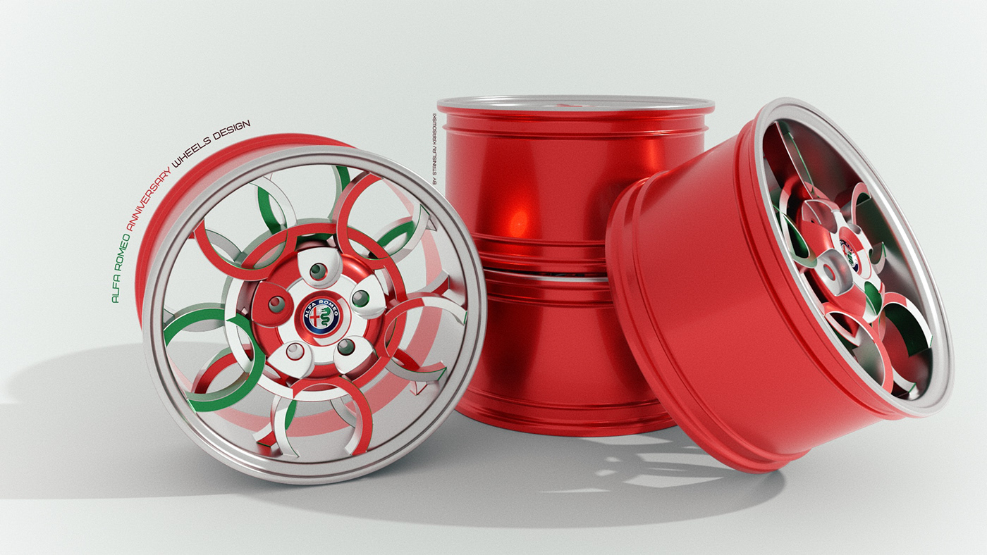 Alfa Romeo wheels design