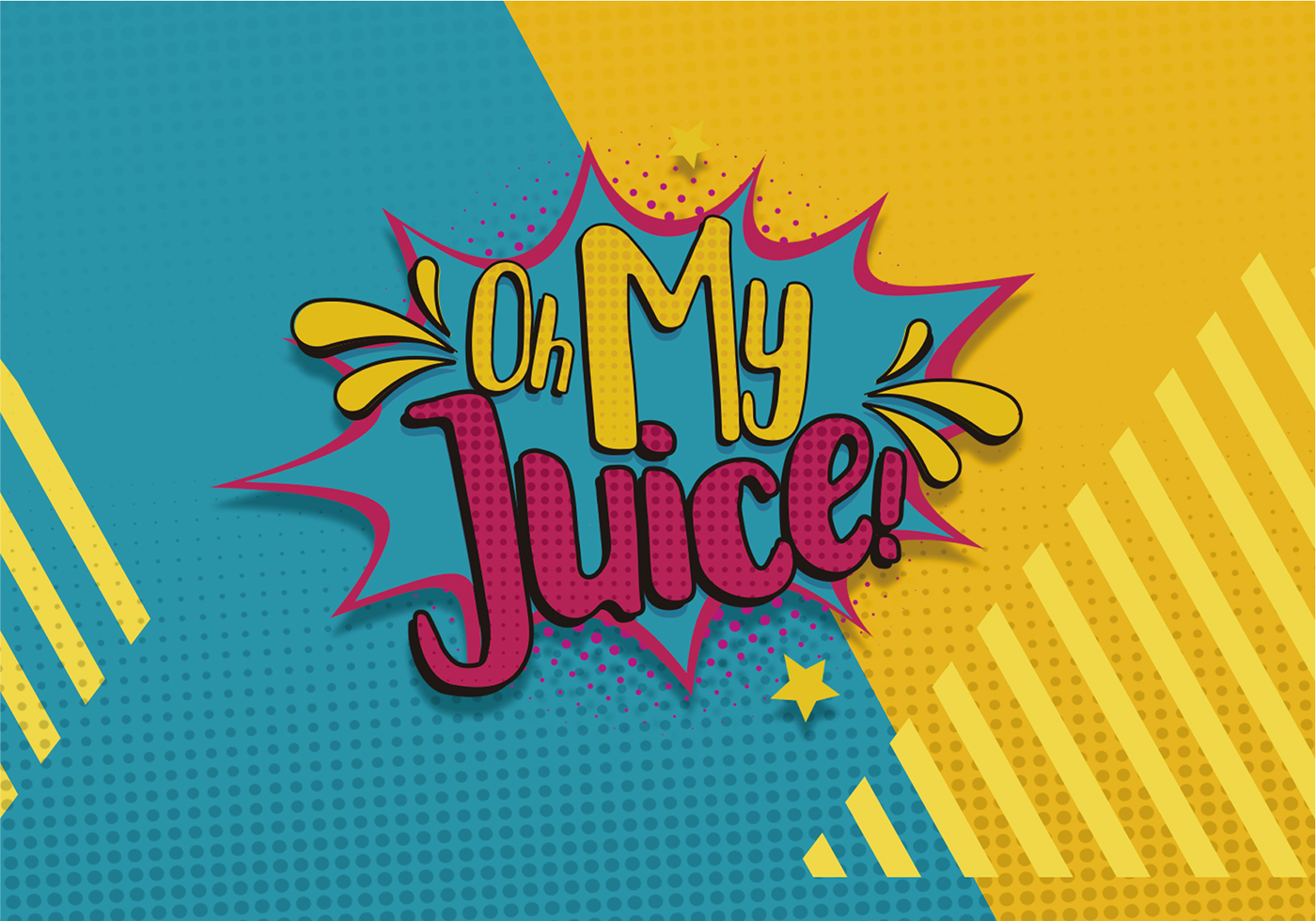 marca branding  conceito popart pop art colours juice diego oliveira