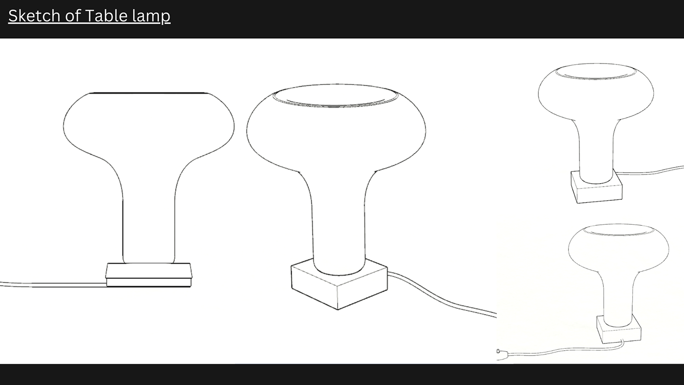 side table productdesign tablelamp