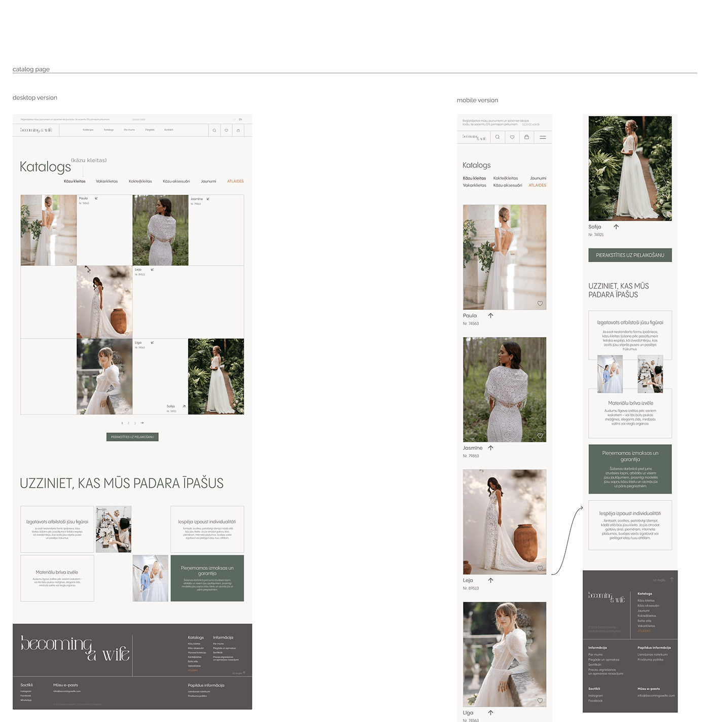 Web Design  Figma UI/UX ui design wedding