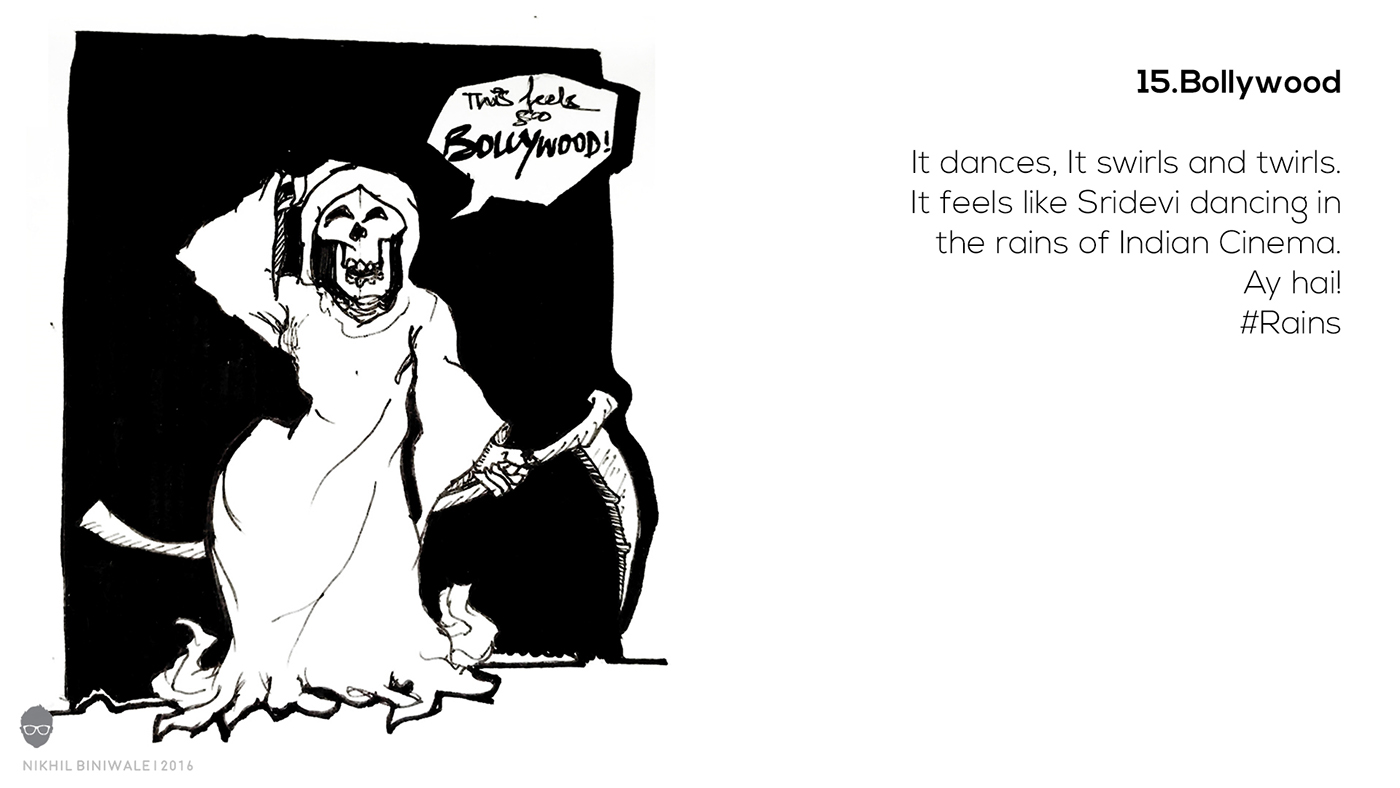 doodle inktober death grim reaper humour ink India