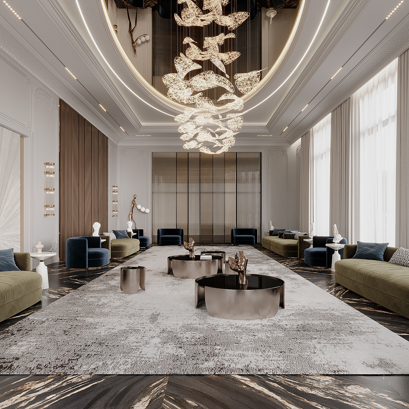 Luxury Design Interior architecture נחמי חשין تنمية بشرية  interior design  corona visualization home design