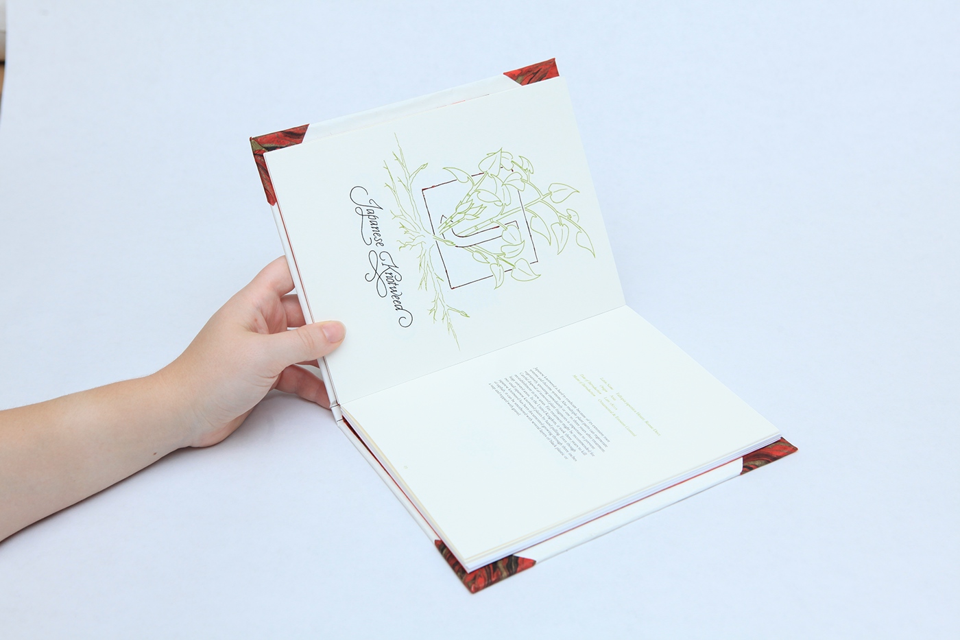 book design foil gold leafing Invasive Plants plants book Invasive