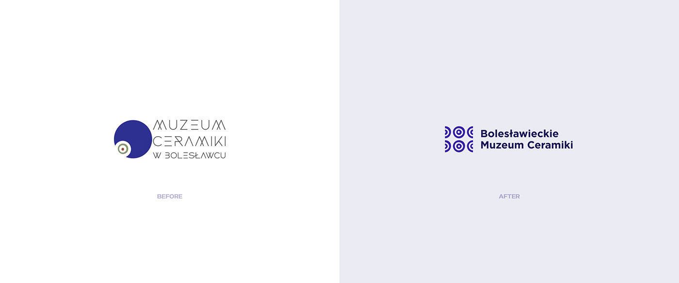 Bolesławiec Brand Design brand identity branding  ceramics  logo museum Pottery UI/UX visual identity