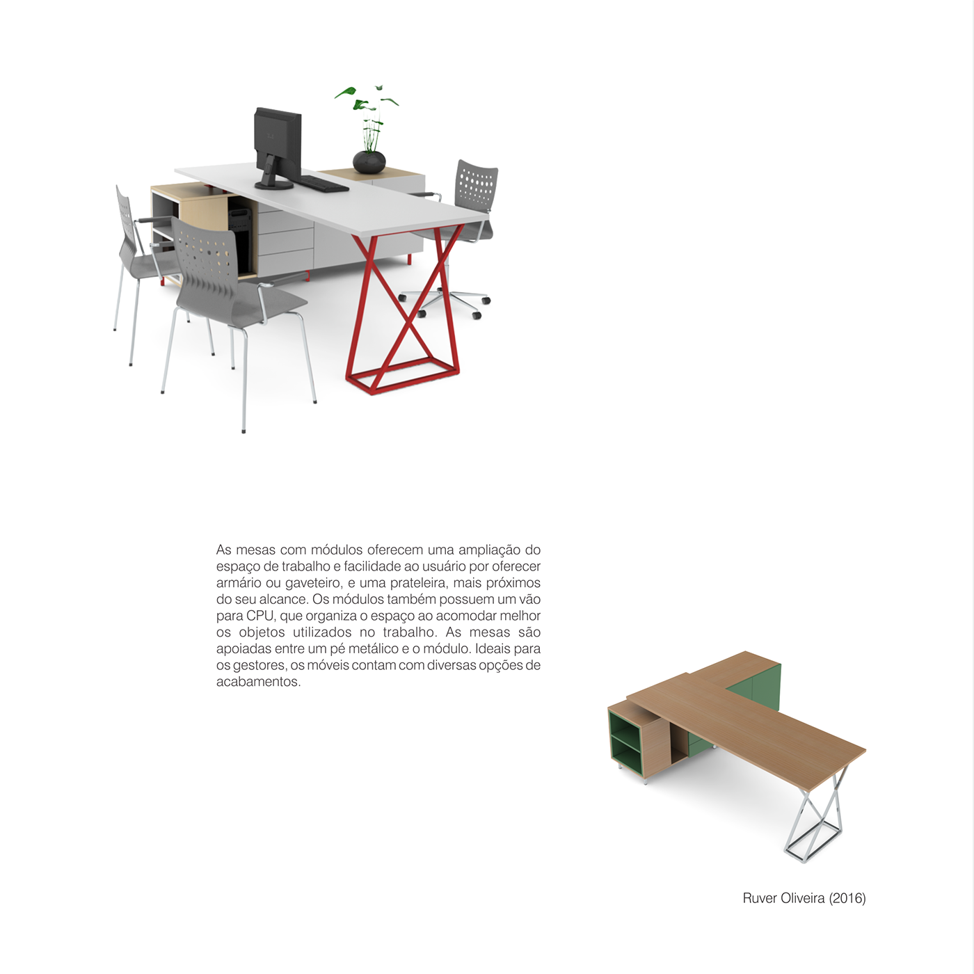 design produto product industrial móvel Mobilia furniture Office homeoffice table