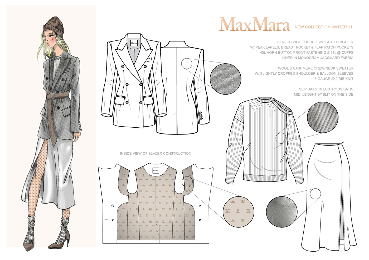 apparel Apparel Design Fashion  fashion design fashion illustration Fashion illustrator illustrations moodboard technical drawing technical illustration