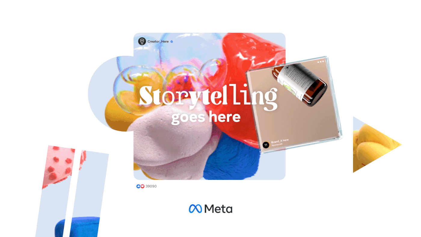 meta facebook Advertising  digital Conmebol storytelling   fatshionista foodmakers In-Stream preta gil