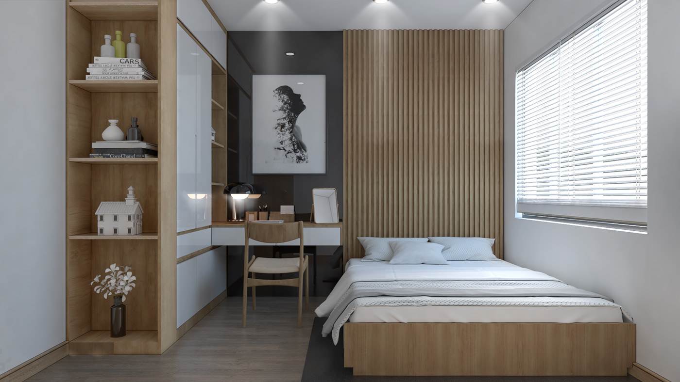 interior desing / bedroom on Behance
