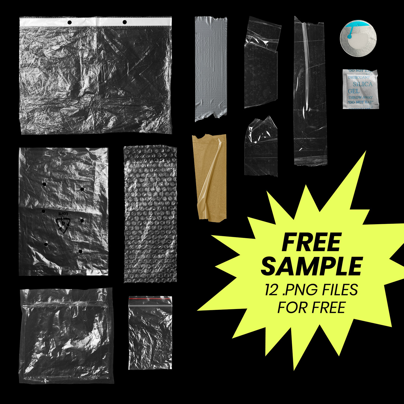 Free sample pack