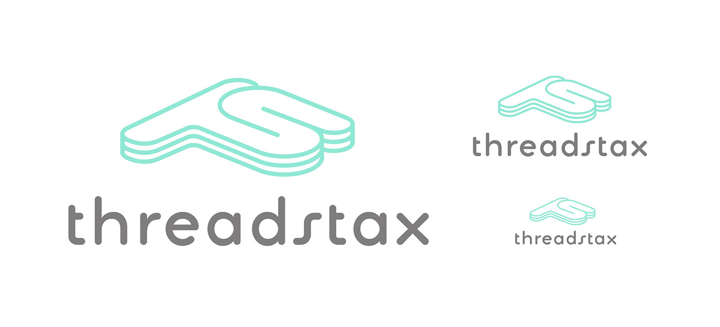 Logo Design Threadstax Startup Clothing Kickstarter