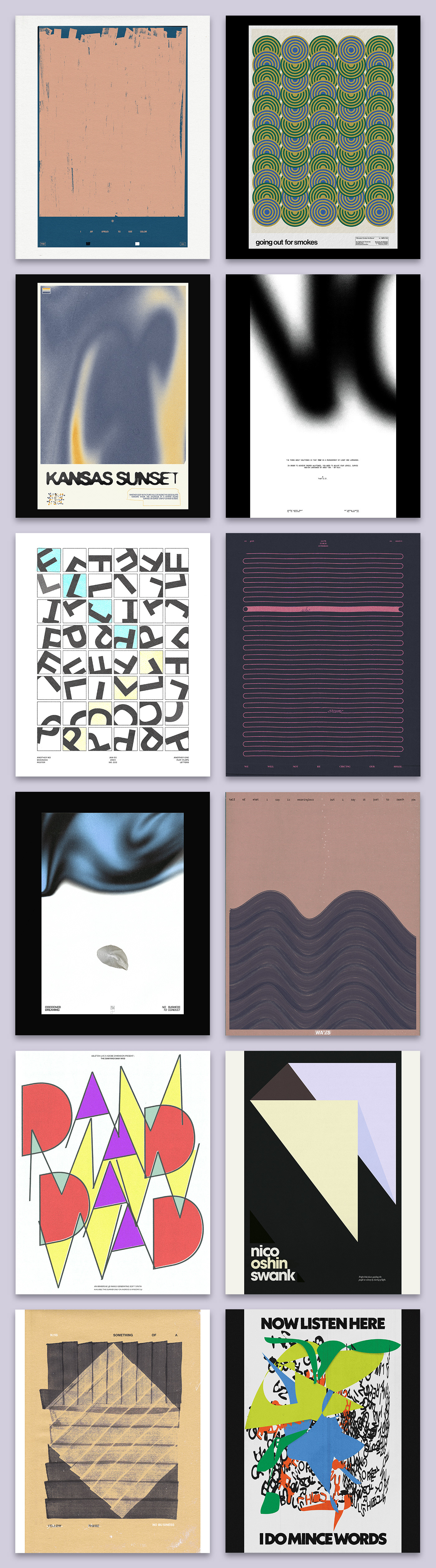 abstract geometric design gradient poster ILLUSTRATION  artwork Graphic Designer