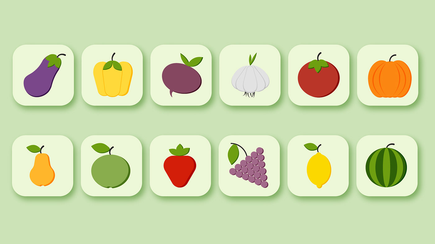app design diet Food  healthy healthy food icons nutrition еда иконки