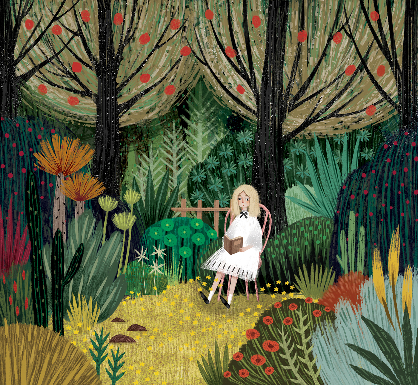 forest snake chapter 1 girl Picture book