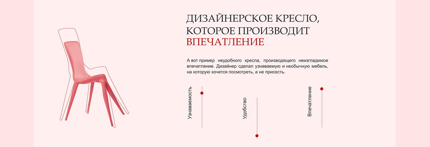longread Web Design  Figma стул chair лонгрид Артемий Лебедев lebedev designer