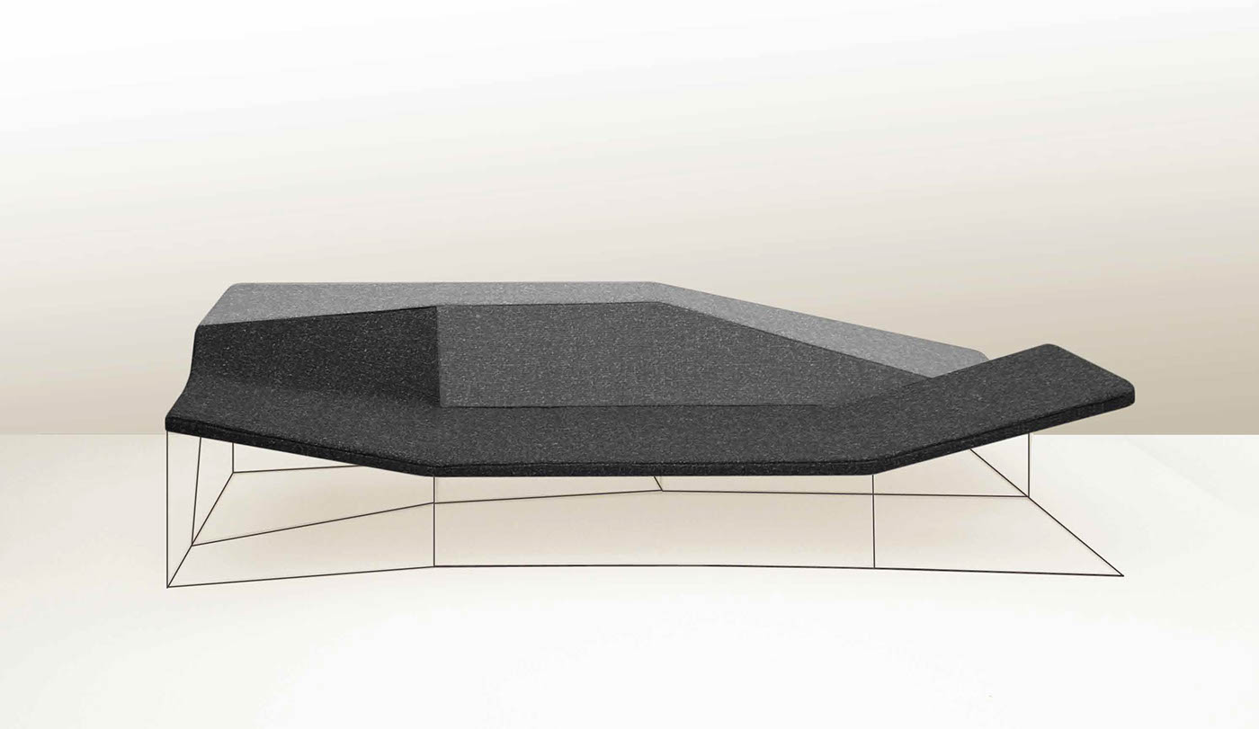 mismo 2DO-Design 2dodesign sofa Liegepark unfold topo Couch lounge