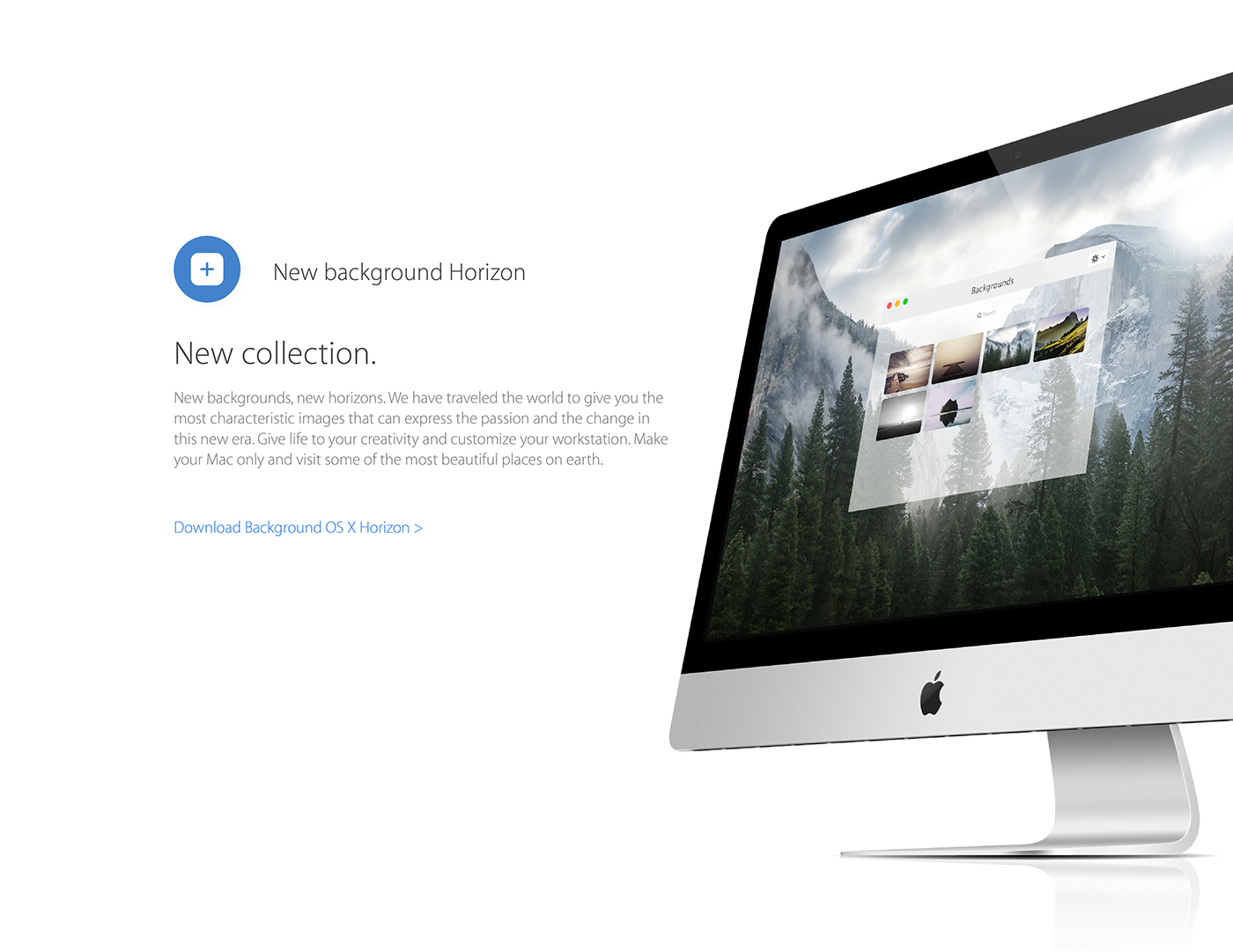apple os x Computer iMac mac iphone app design concept idea dock