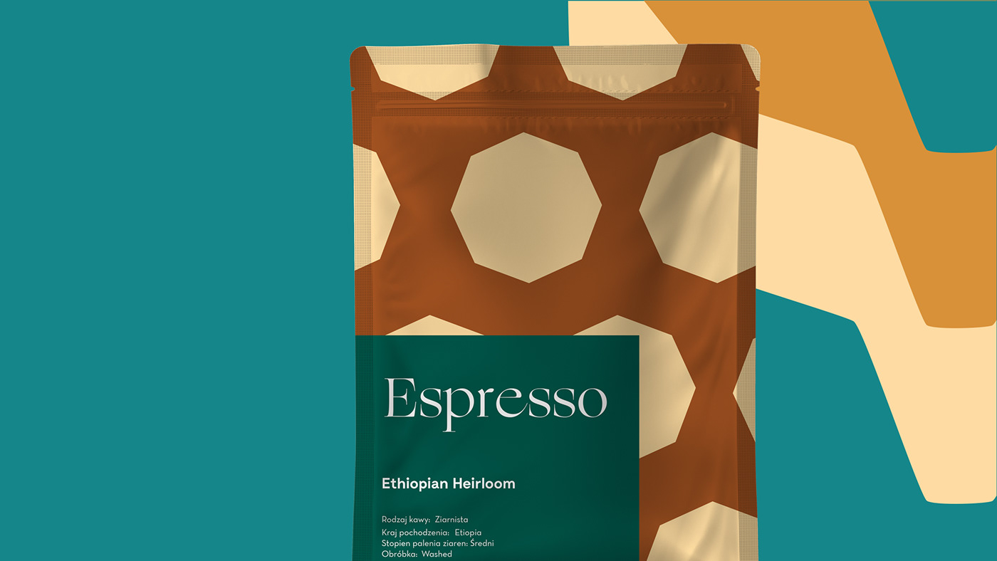 branding  Coffee package Packaging pattern leaflet logo Logotype Brand Indentity