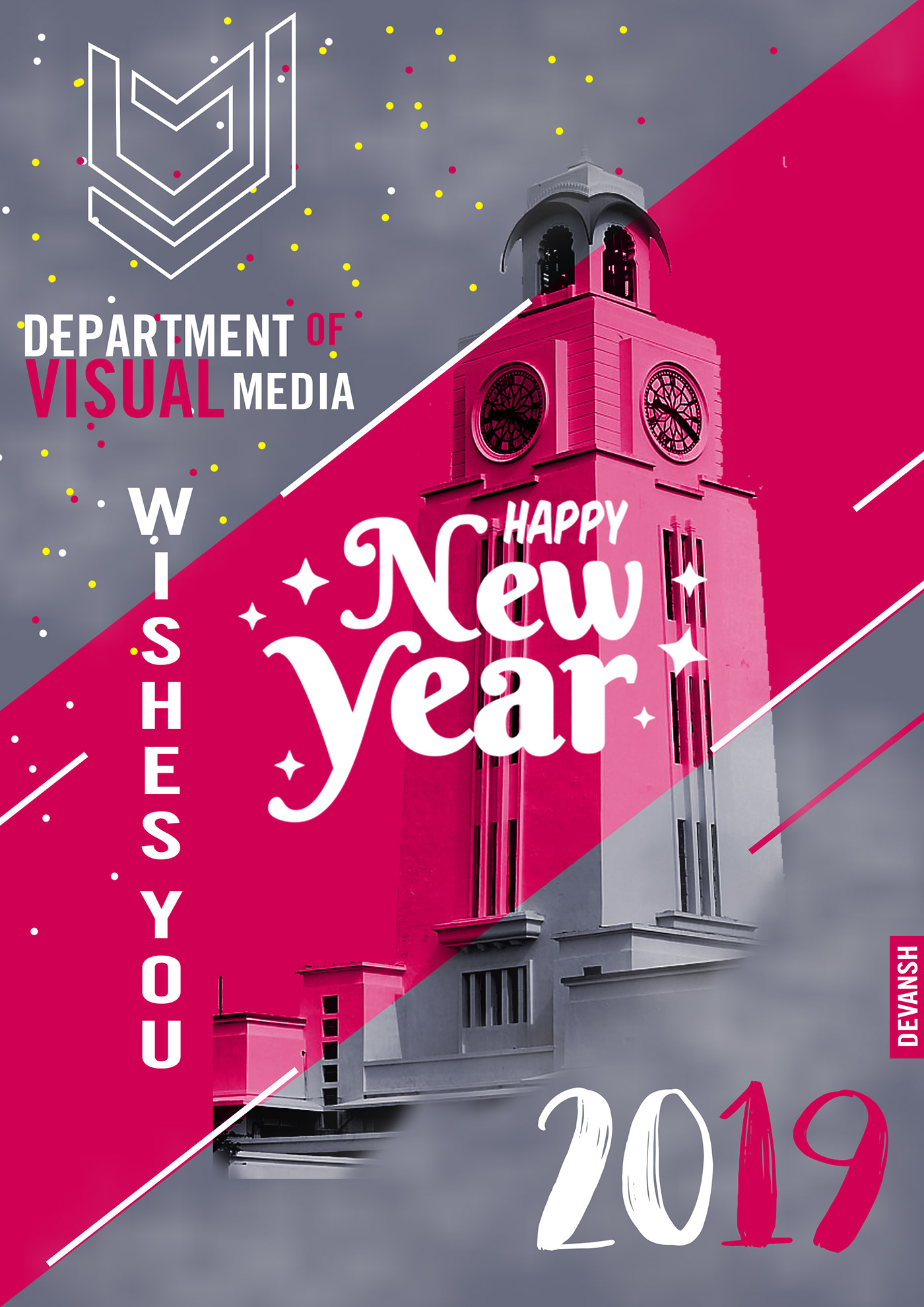 new year poster design