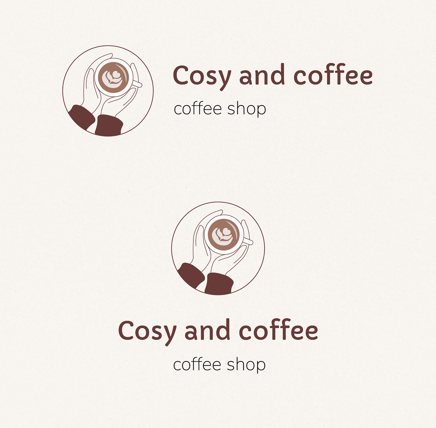 coffee shop coffee shop logo logo Logo Design Logotype logos graphic design  brand identity branding  Graphic Designer