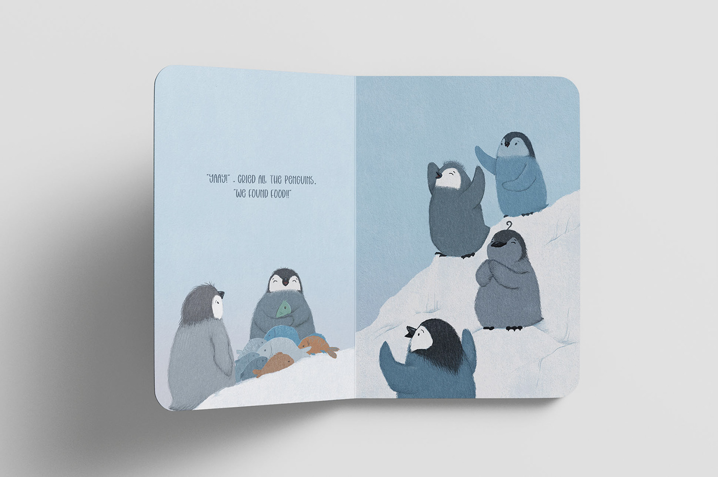 animals book cartoon Character design  children kids illustration penguin storytelling   cute underwater