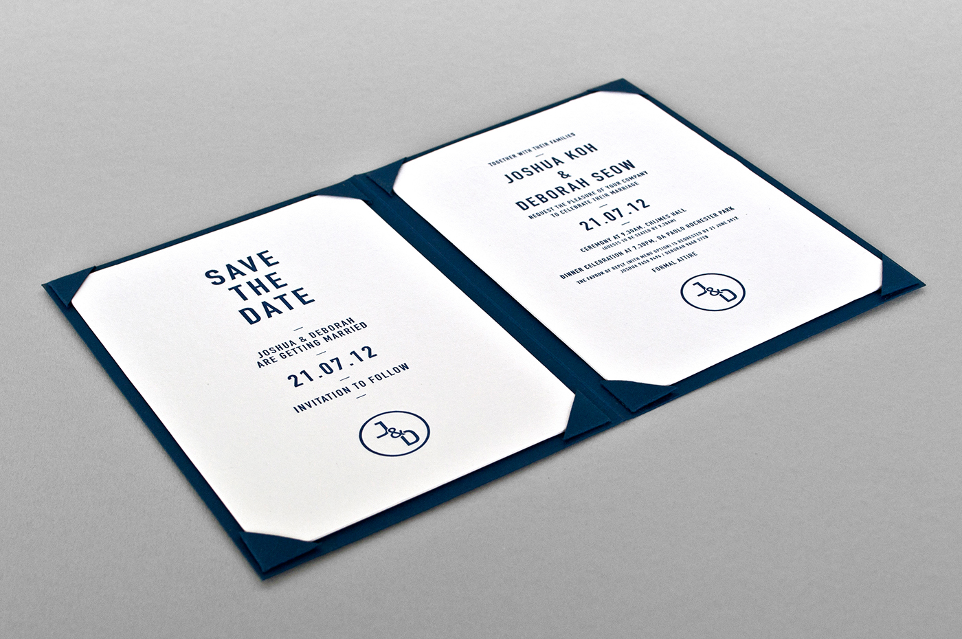wedding  invites invite Invitation invitations save the date letterpress design card cards logo minimal minimalist singapore
