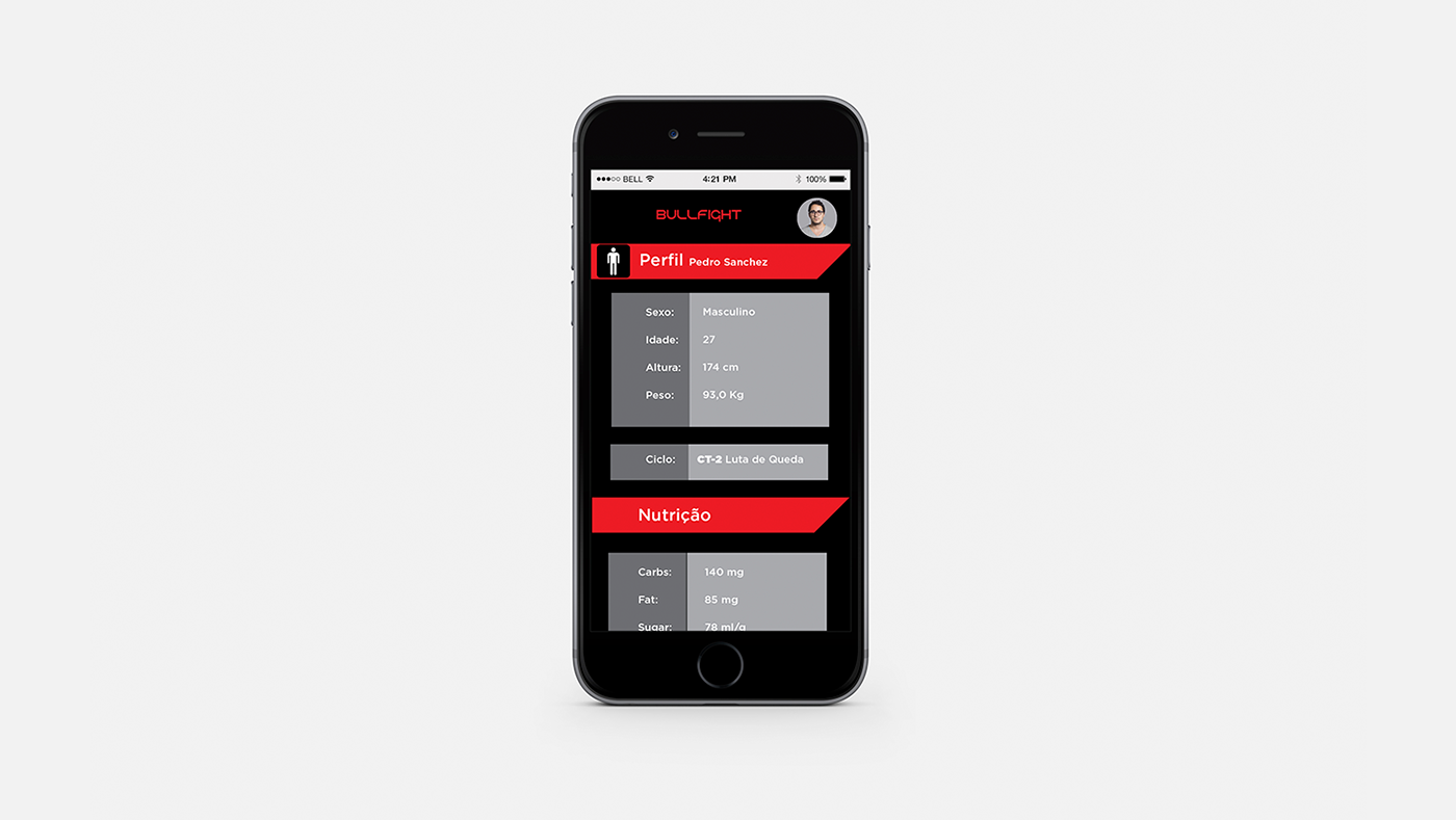 UI app Corporate Identity ux visual design