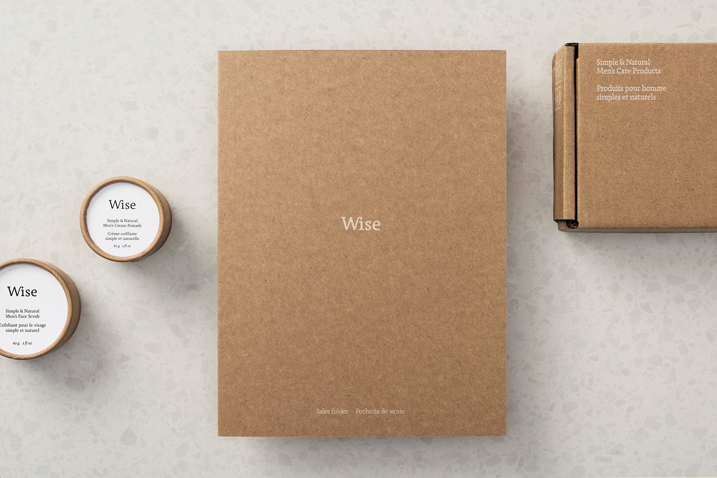 Wise Eco-packagings Hair Pomade shampoo natural Montreal men's care styling  revolutionary eco-conscious