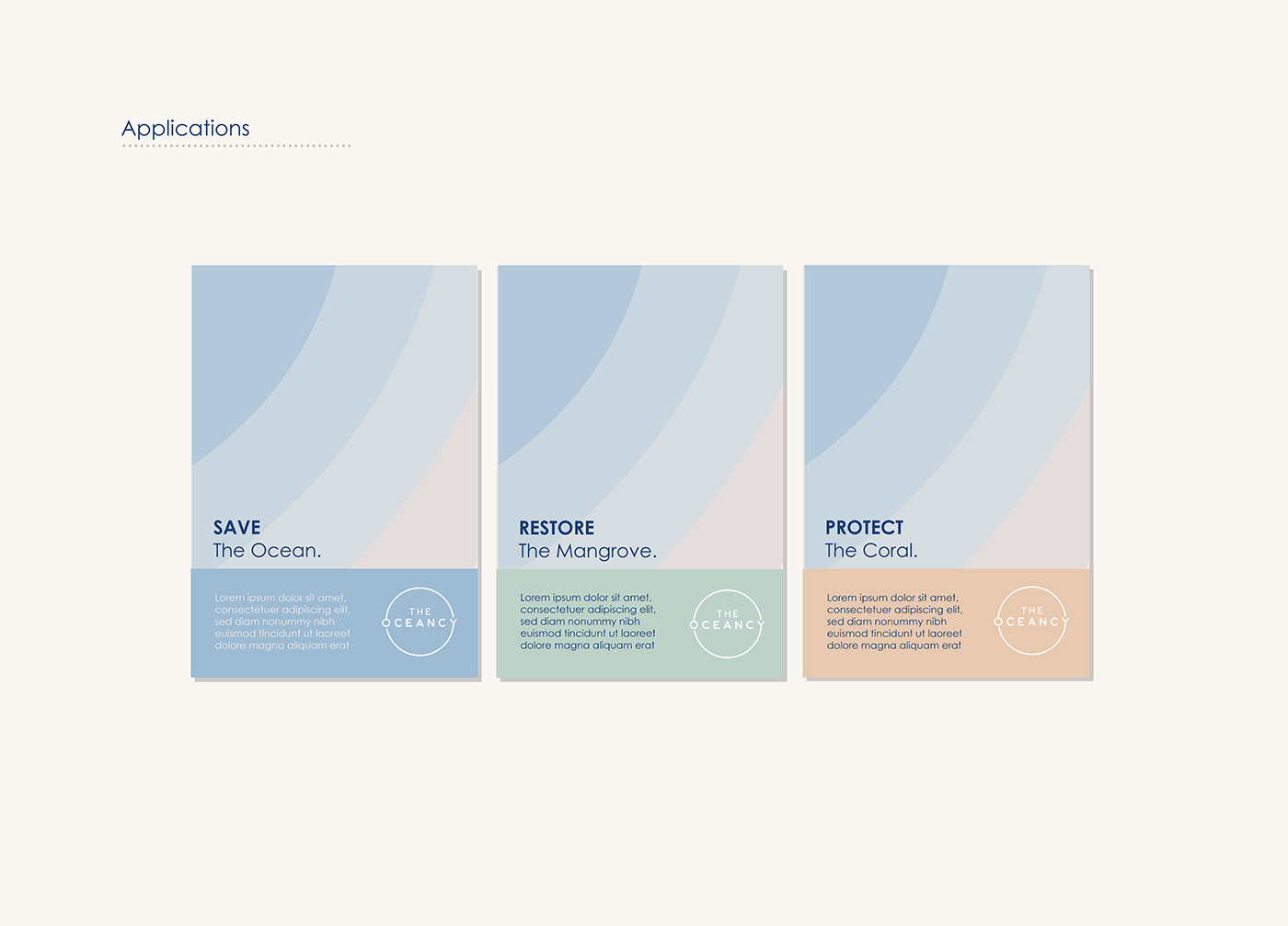 brand identity branding  design Ecology graphic design  Ocean oceano sea social media Sustainability