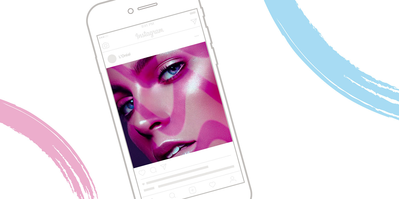 facebook design beauty ILLUSTRATION  graphic design 