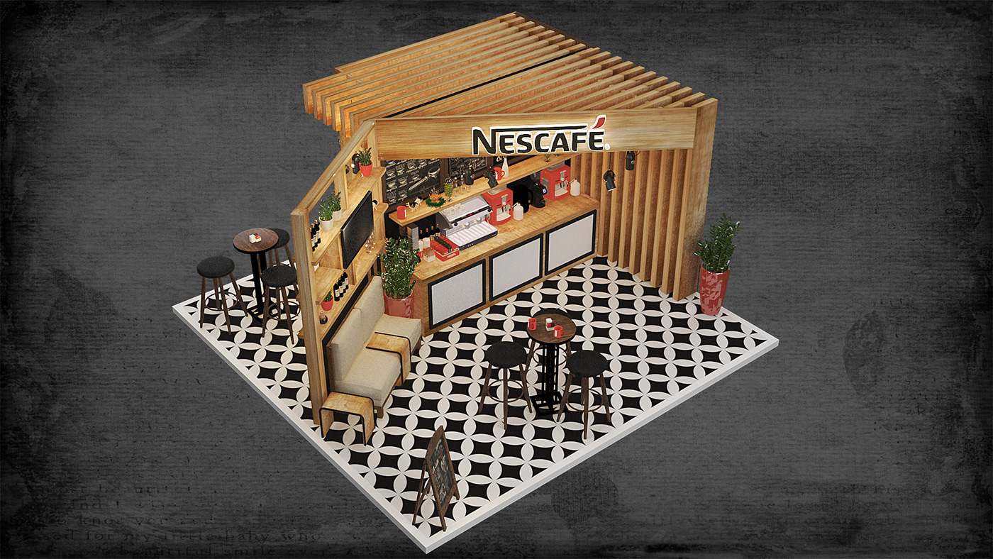 @design @exhibition_Booth @food @nescafe @maggi