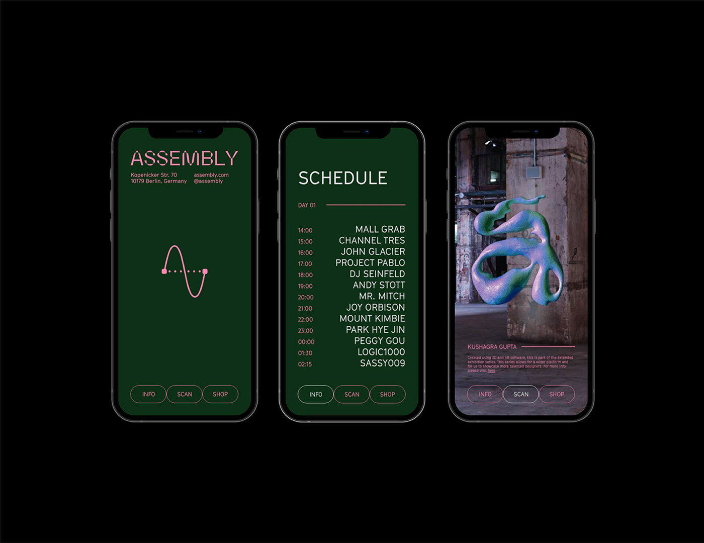 app branding  Collateral festival music poster Technology typography   UI/UX