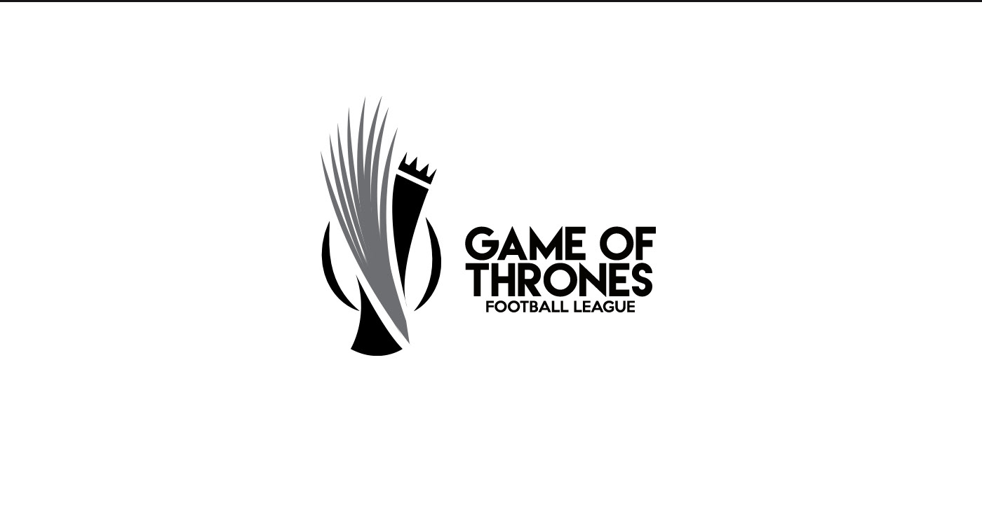 Game of Thrones winter is coming fire and blood design logo graphic Stark dragon sport football