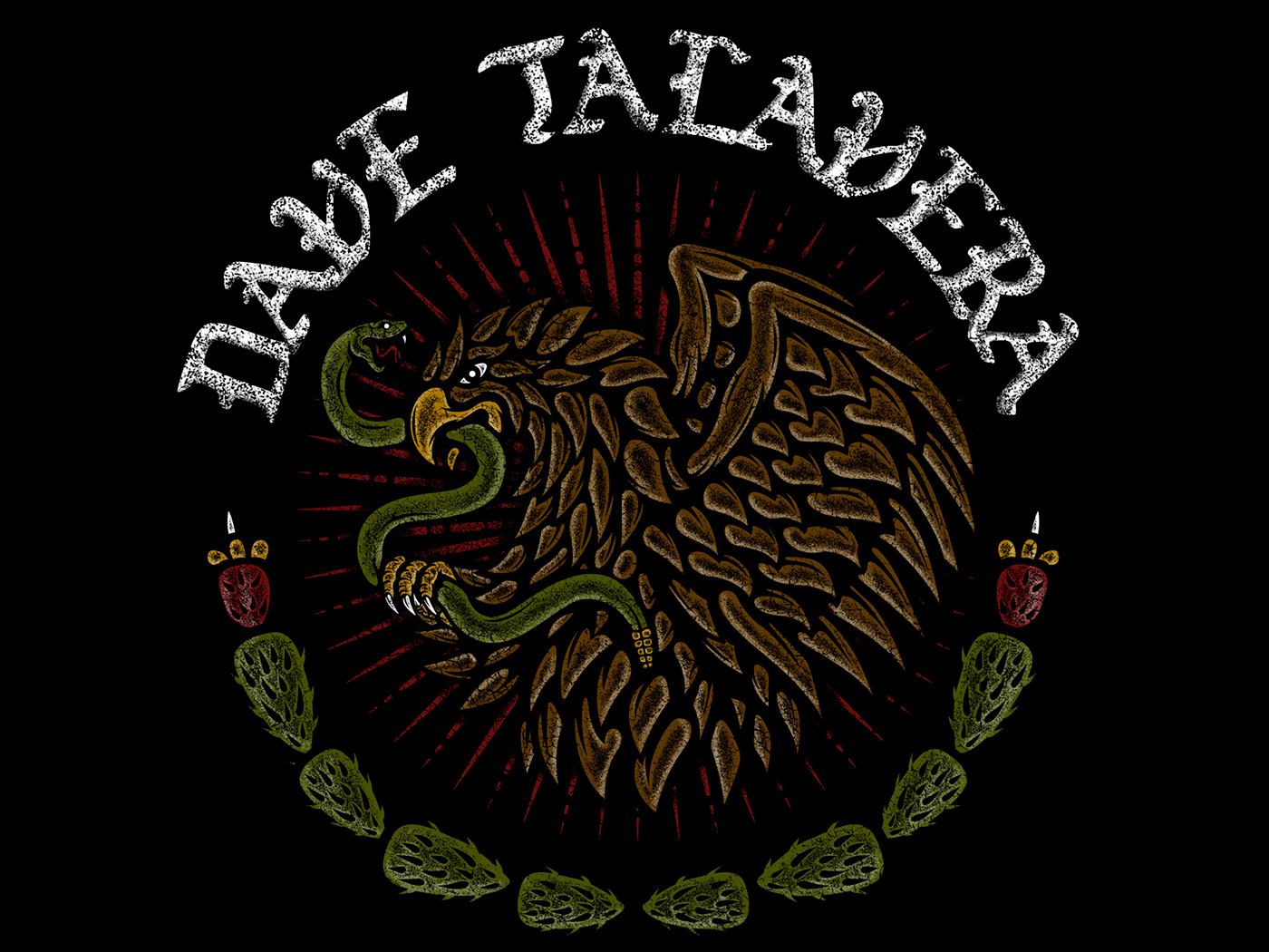 badge eagle Independencia logo mexico music septiembre snake tshirt VivaMéxico