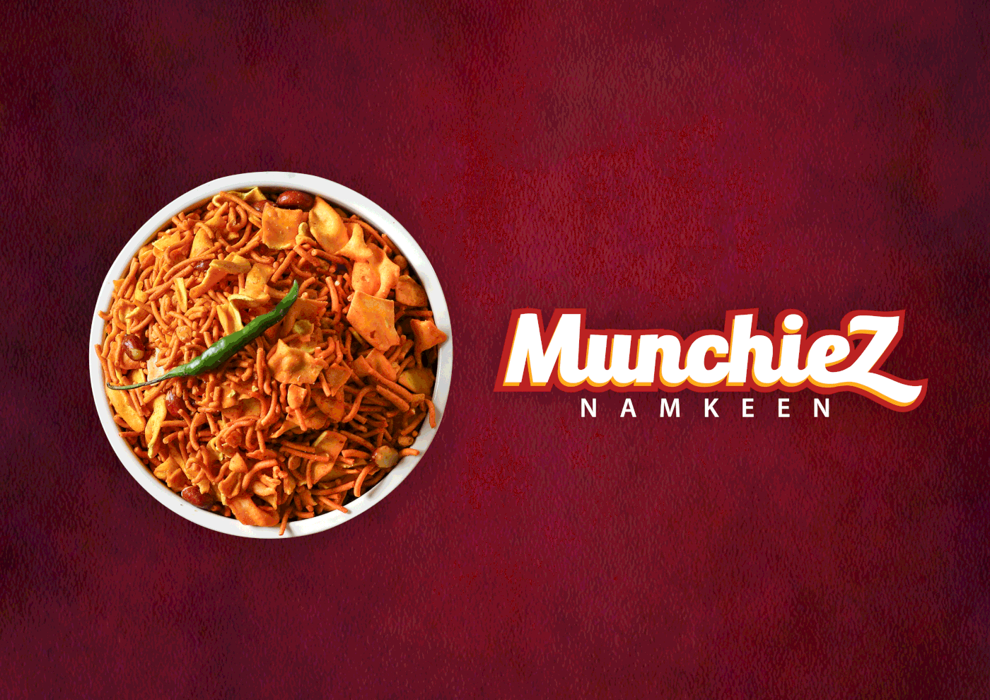 Namkeen branding  chivda munchiez munchiz indian Food  spices tasty delicious