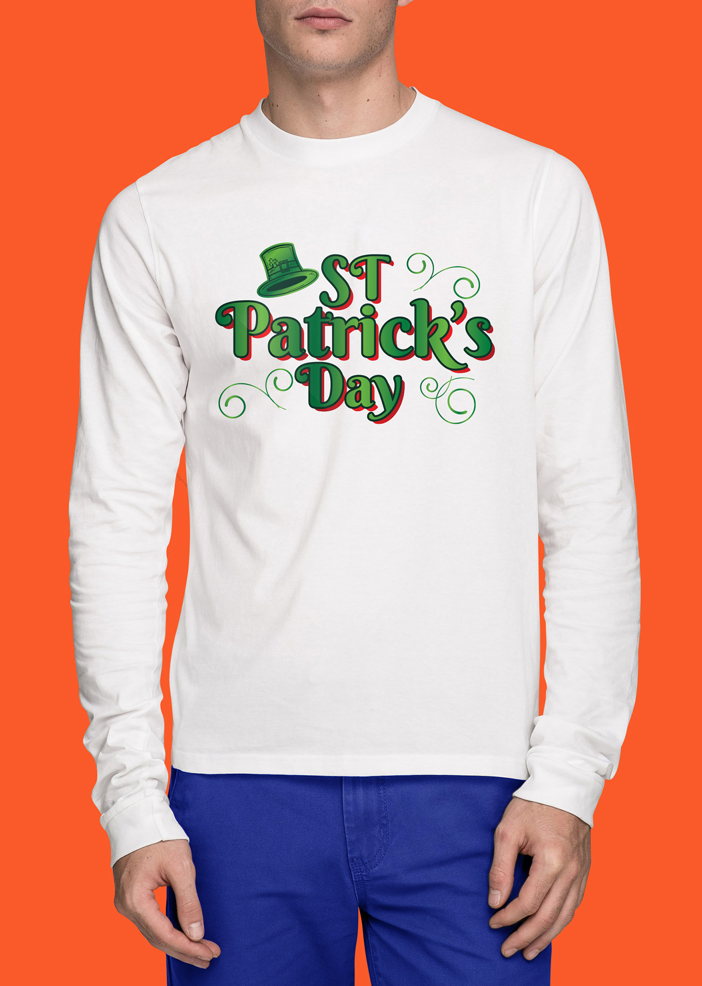 St Patricks Day t-shirt tshirts Tshirt Design typography   brand identity custom design patricks day st patrick's day Trendy t-shirt