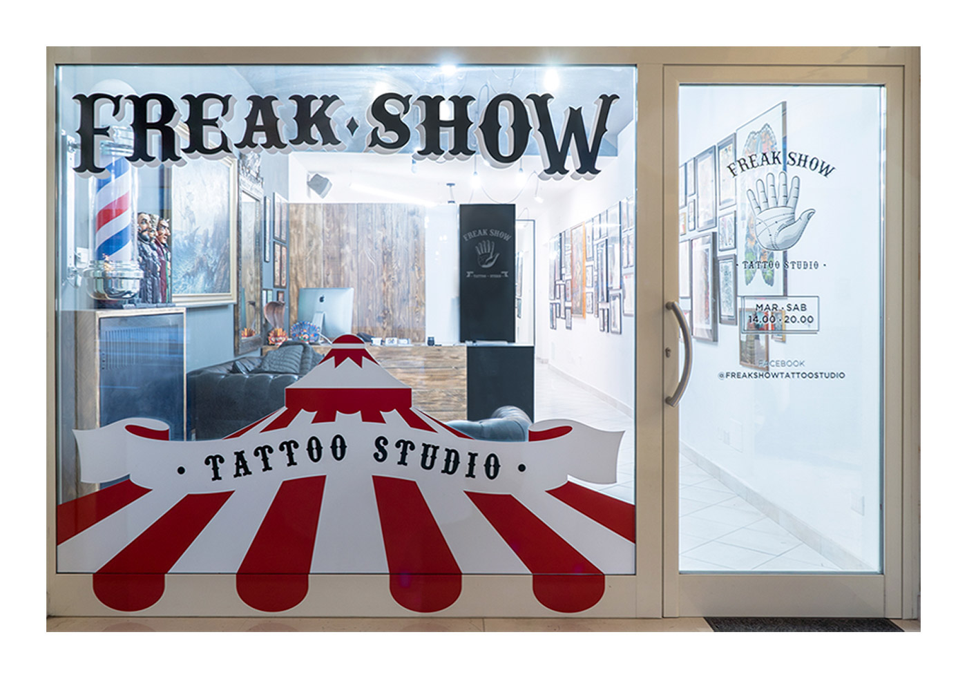 tattoo brand freak show freak Circus hand