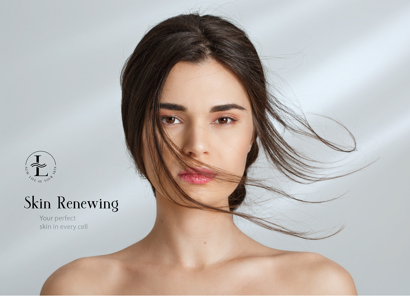 3D beauty branding  graphic design  logo naming Packaging skin care visual identity Wellness