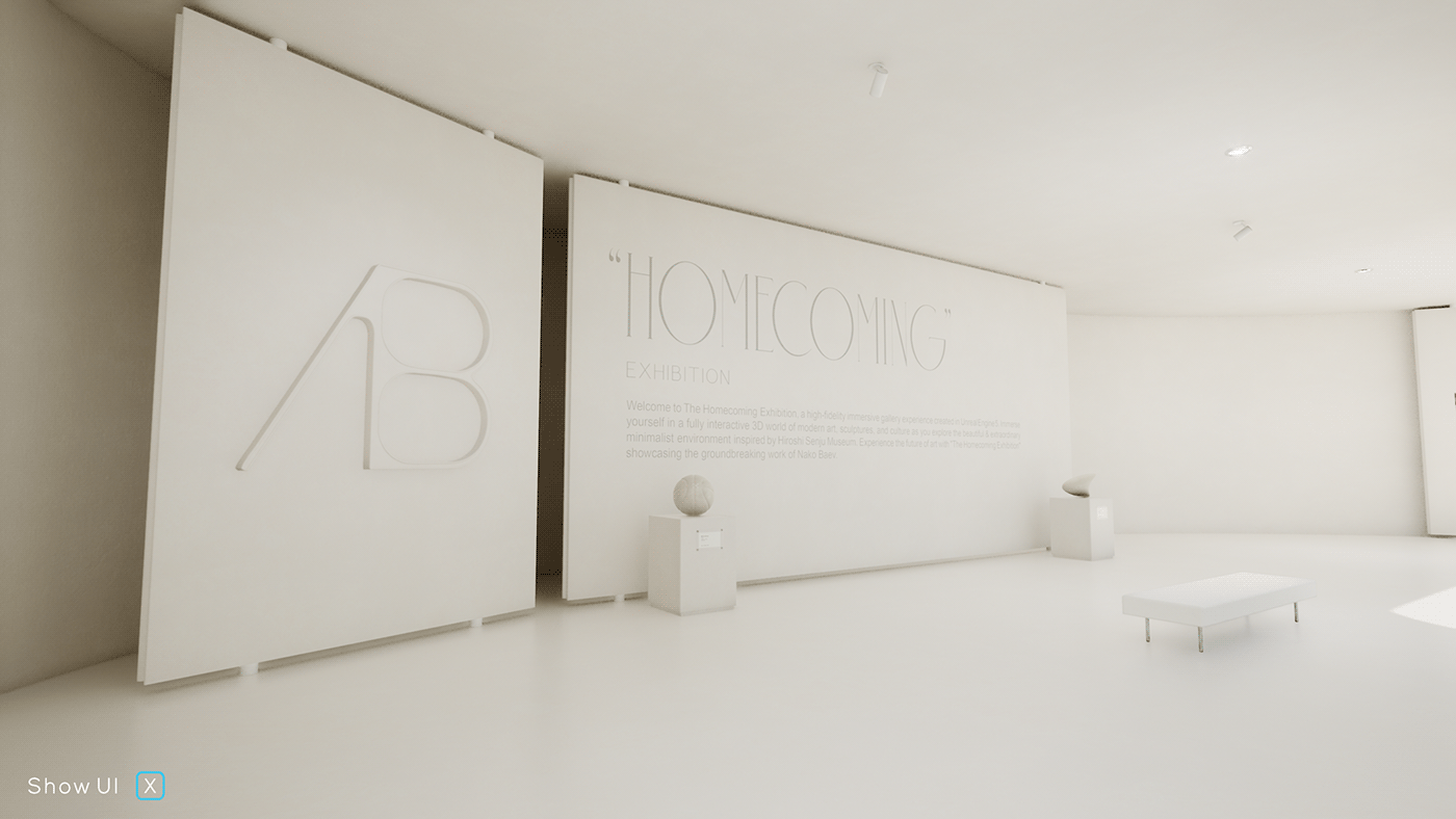 3D architecture art cinema 4d design interactive museum realtime Unreal Engine visualization