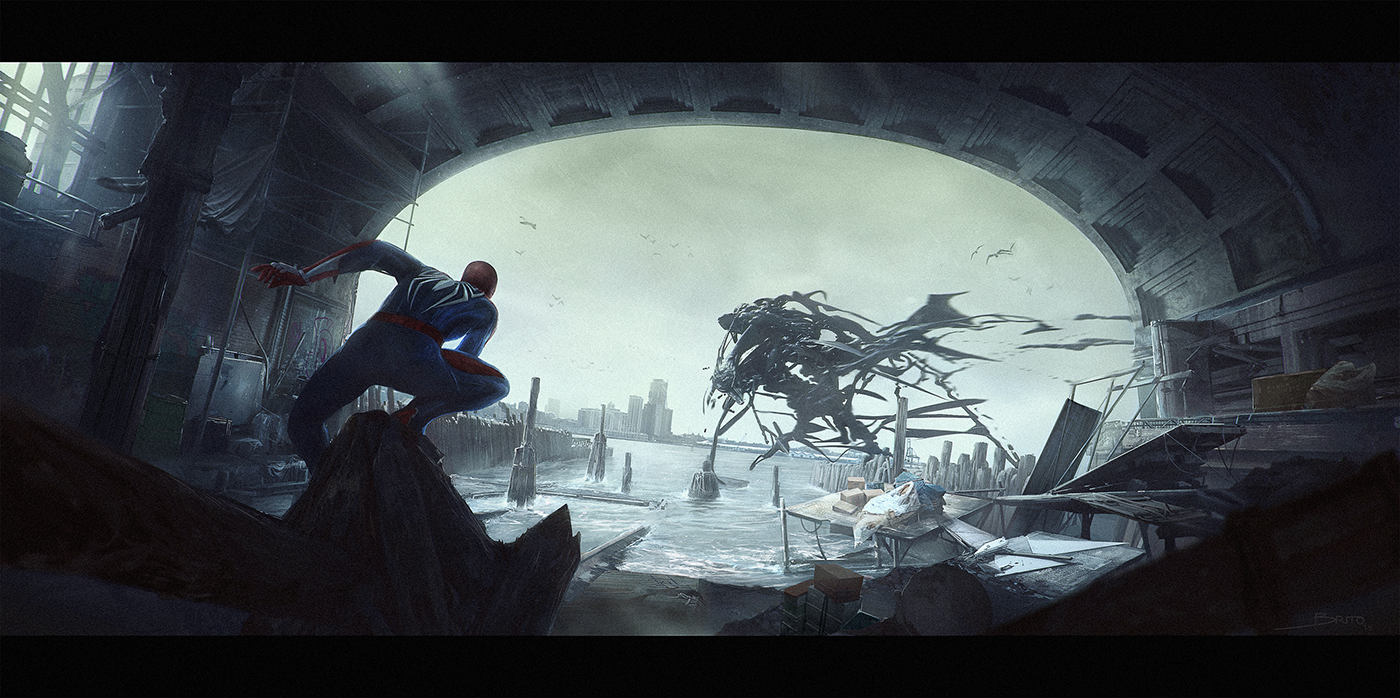 Spider-Man PS4 Fanart. 