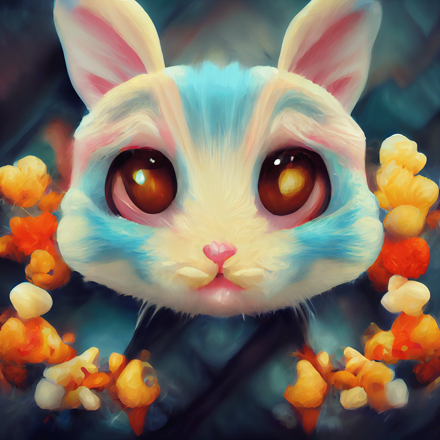 ai art bunny cute rabbit