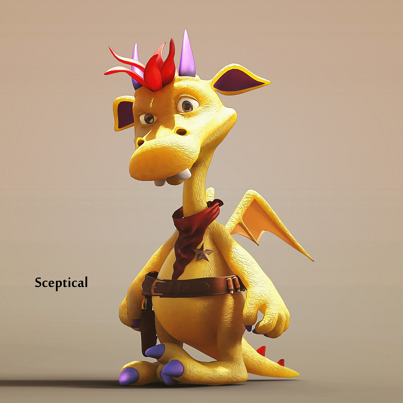 Mascot characterdesign digitalart ILLUSTRATION  3dmodeling