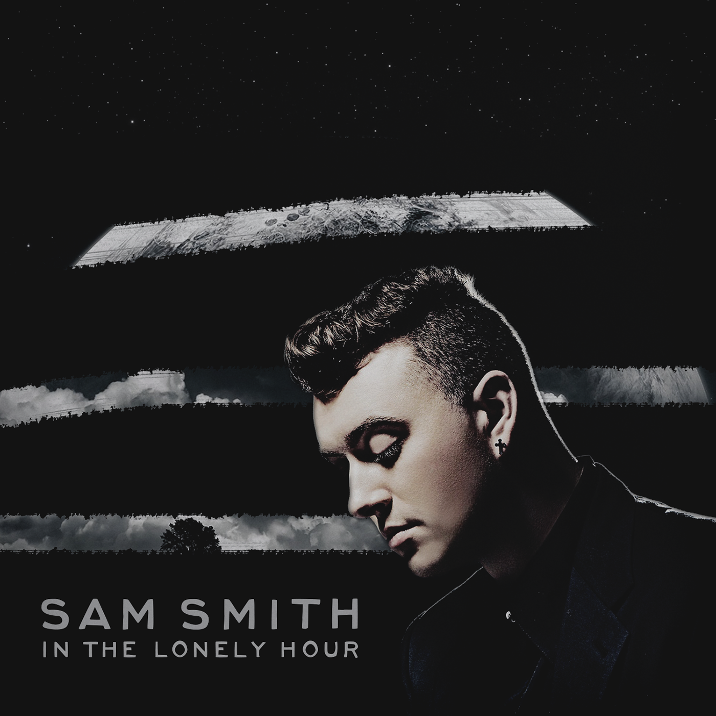 Adobe Photoshop adobe illustrator design Layout album cover Sam Smith Graphic Designer digital booklet creative College Student