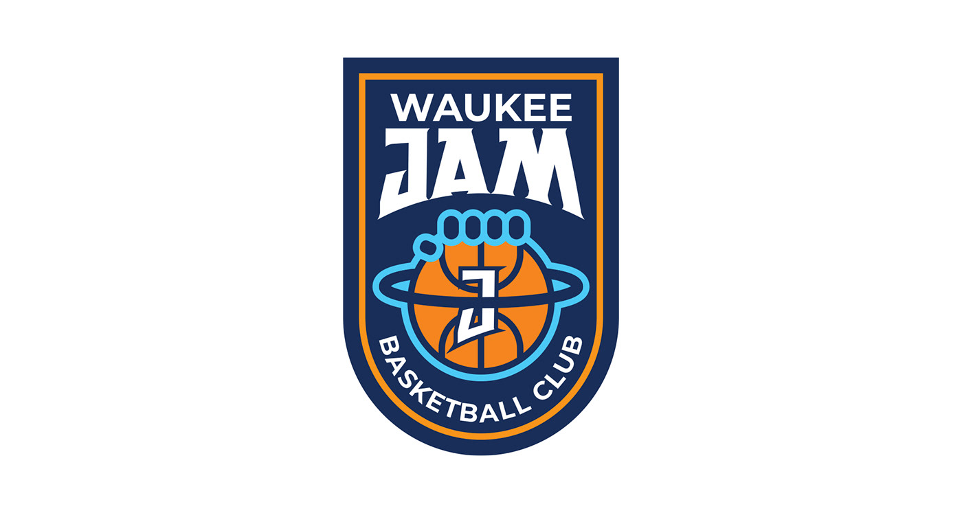 adobe illustrator basketball brand identity Branding design design iowa logo Logo Design sports wuakee