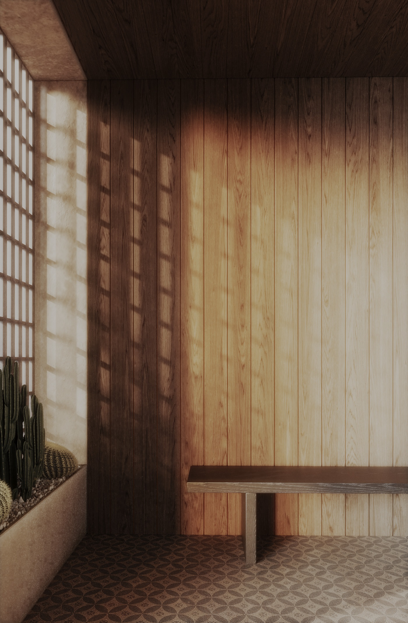 exterior design interiordesign visualization spanish house Render 3D archviz CGI