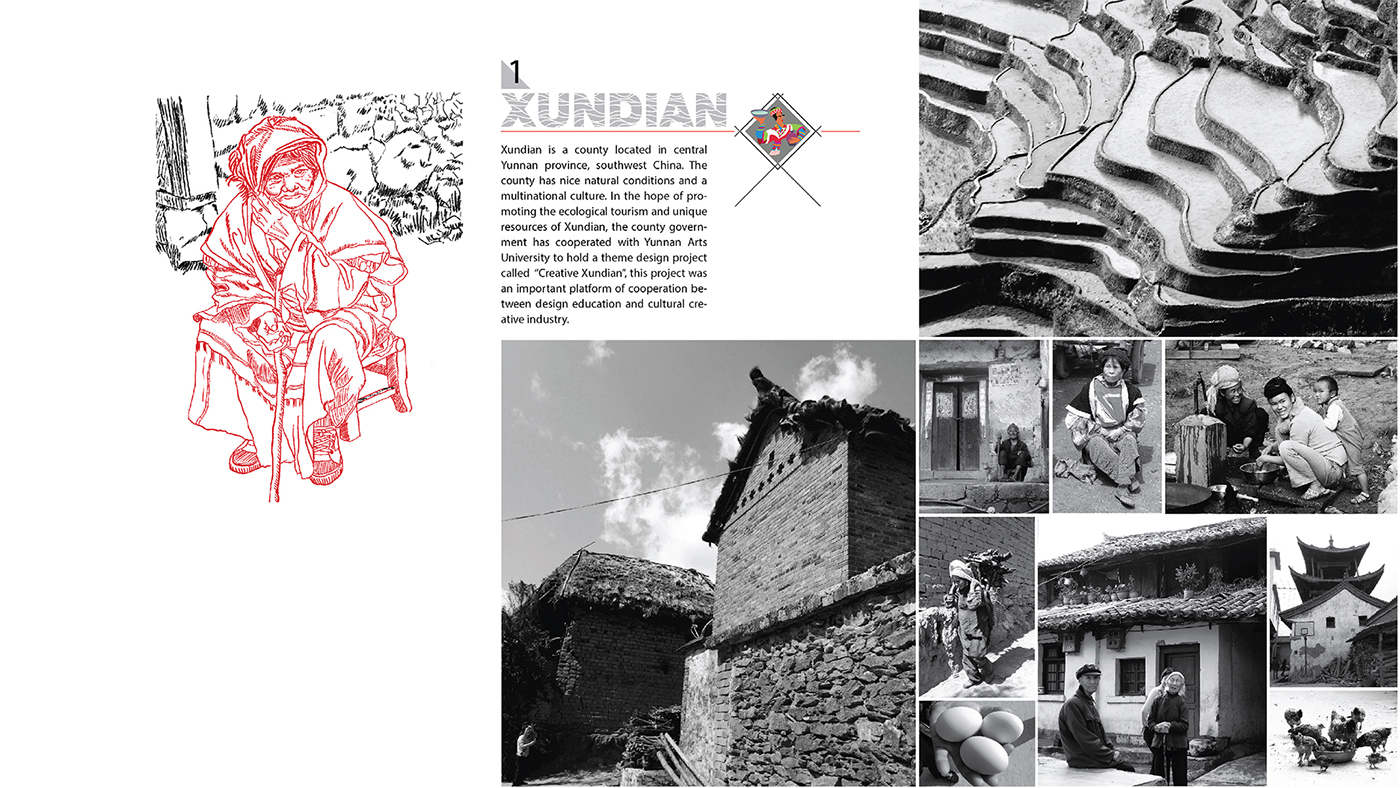Yunnan indigenous ILLUSTRATION  Digital Art 