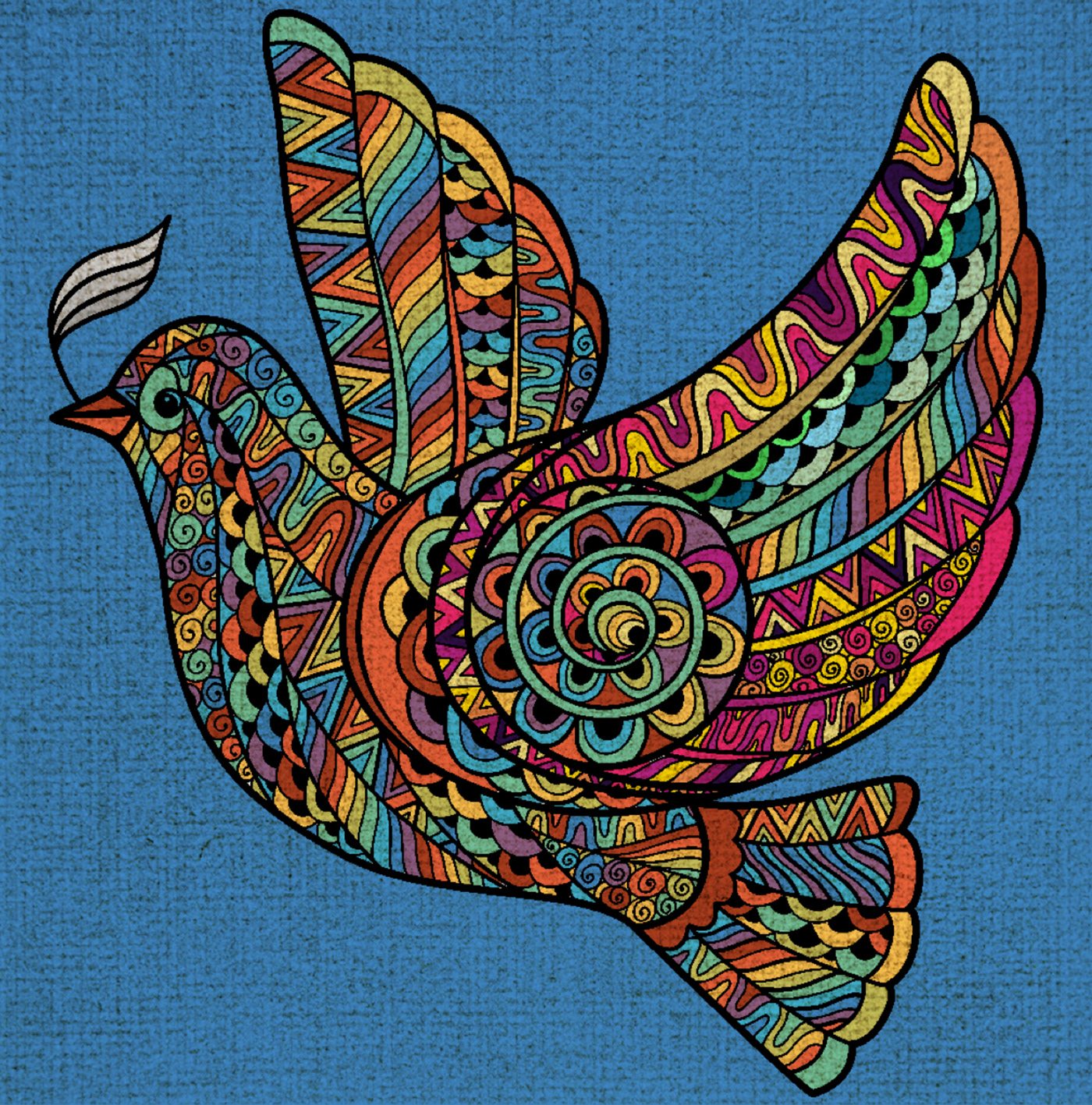 bird graphic design  ILLUSTRATION  Pop Art