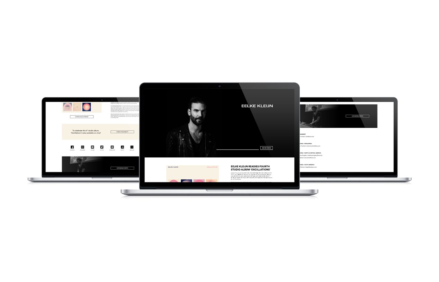 concept design minimal music simple UI/UX user interface ux Webdesign Website