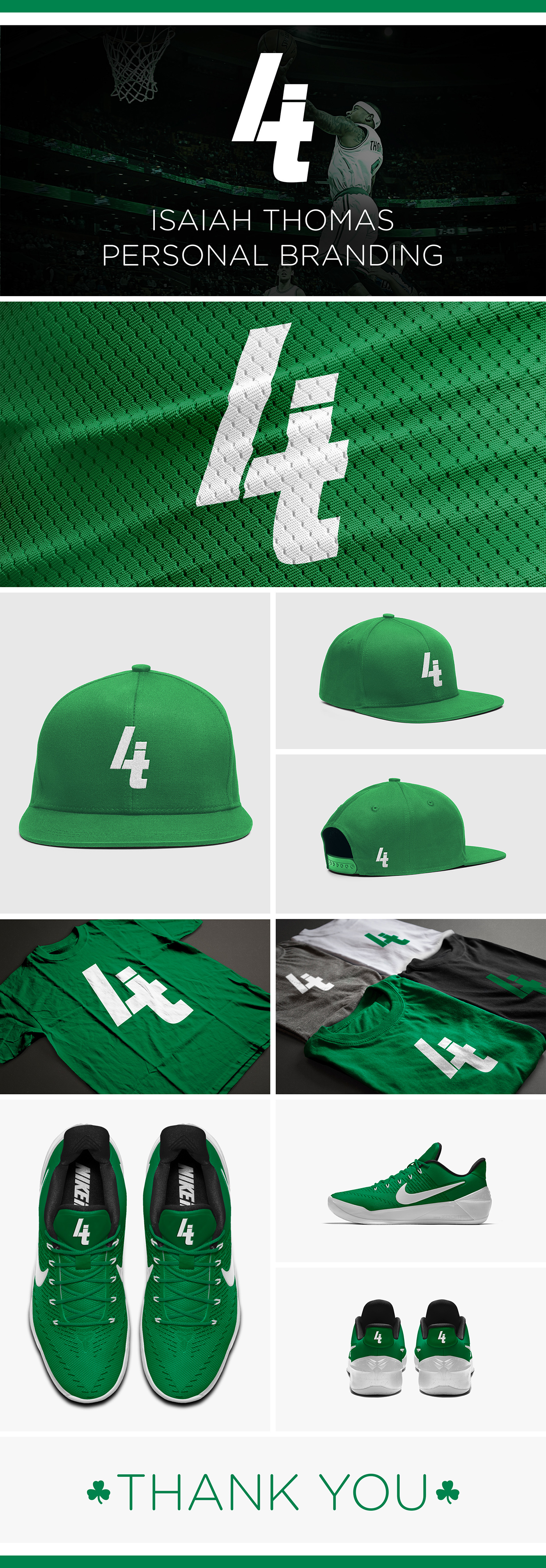sports NBA basketball graphic design  Logo Design concept Boston Celtics isaiah thomas Rebrand redesign
